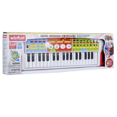 Orga electronica cu 37 taste, 3 ani+, Winfun 657692