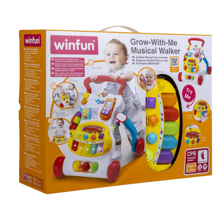 Antemergator cu centru de activitati, 6 luni+, Winfun 657701