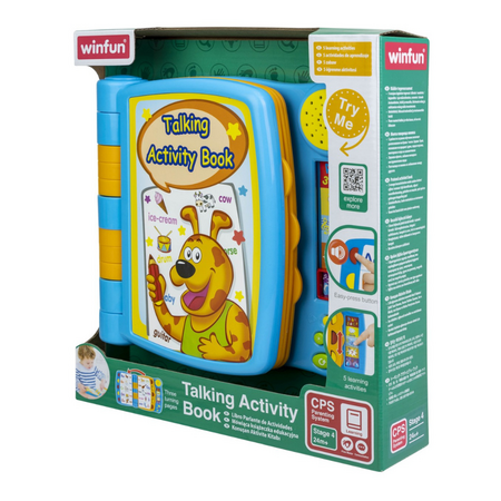 Carte cu activitati, 2 ani+, Winfun 657720