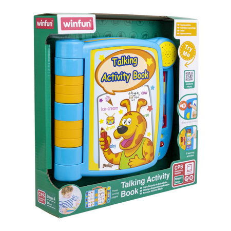 Carte cu activitati, 2 ani+, Winfun 657715