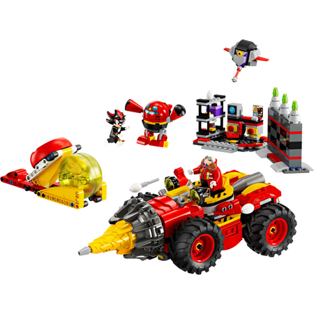 Super Sonic vs Egg Drillster, 8+ ani, 76999, Lego Sonic 657790