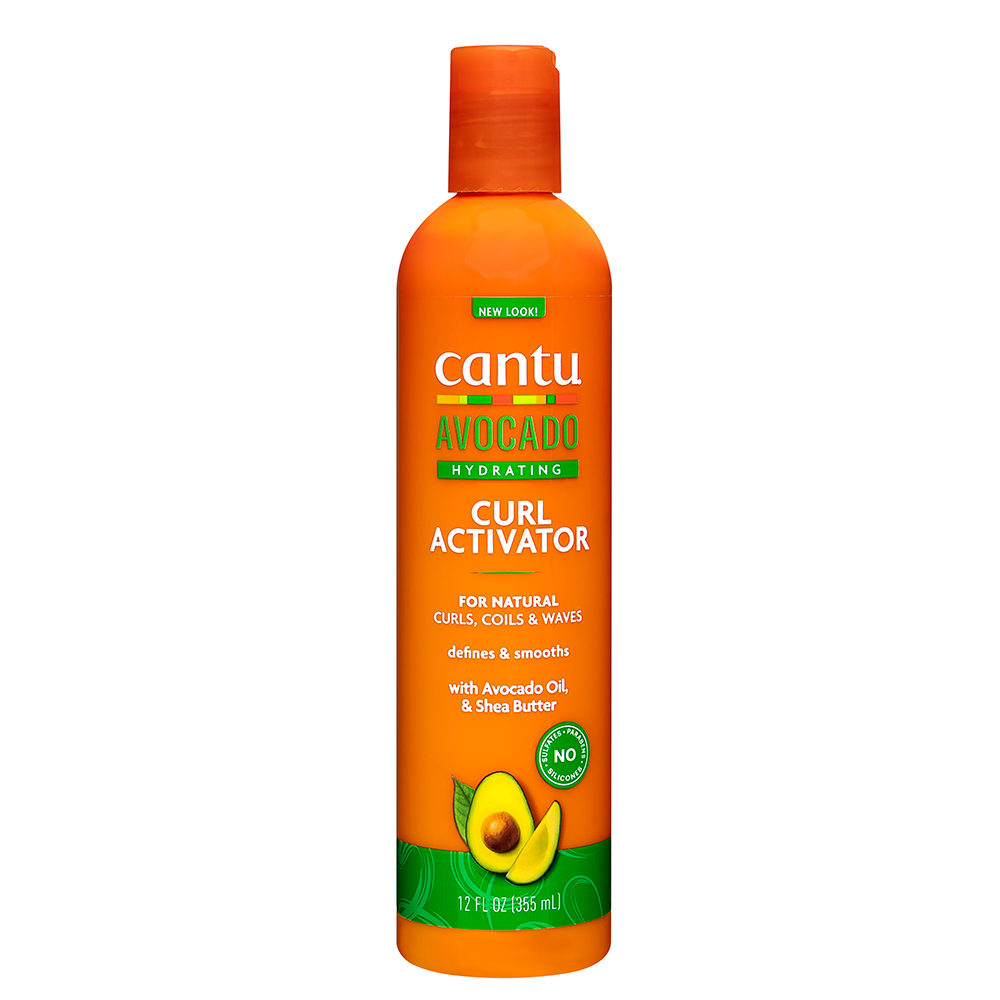 Crema pentru activarea parului cret cu ulei de avocado, 355 ml, Cantu