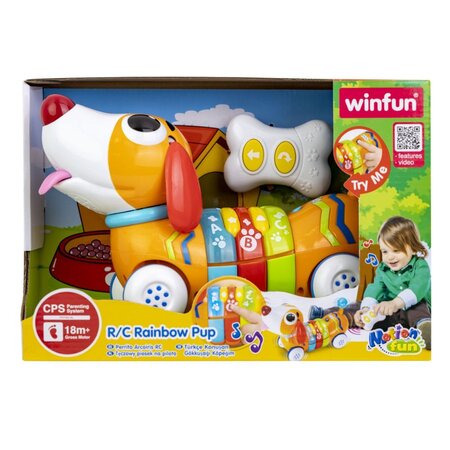Catelus cu telecomanda, +6 luni, Winfun