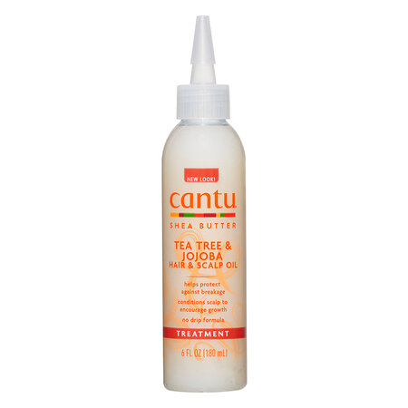 Ulei hidratant pentru par si scalp Tea Tree & Jojoba, 180 ml, Cantu