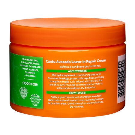 Crema leave-in hidratanta cu ulei de avocado, 340 g, Cantu 657930