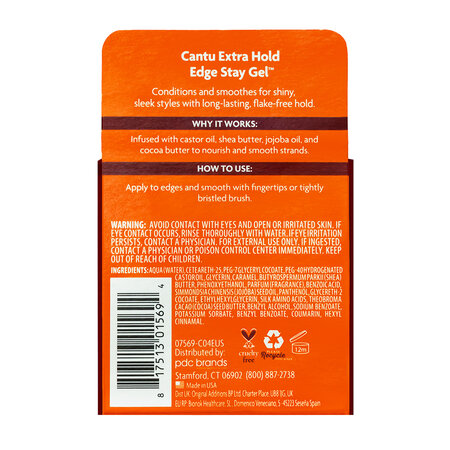 Gel pentru par cu fixare puternica Edge Stay, 64 g, Cantu 657941