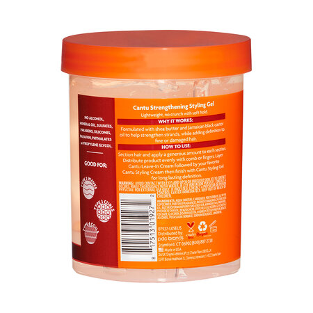 Gel de par pentru styling si fixare Style, 524 g, Cantu 657945