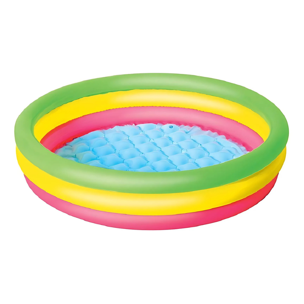 Piscina gonflabila cu 3 inele pentru copii, 102x25 cm, Bestway