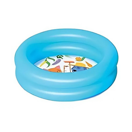 Mini piscina gonflabila cu 2 inele pentru copii, 61x15 cm, Diverse Culori, Bestway 712519