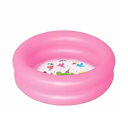 Mini piscina gonflabila cu 2 inele pentru copii, 61x15 cm, Diverse Culori, Bestway 712520