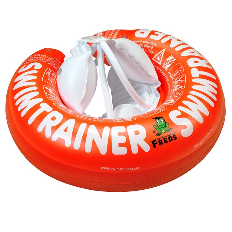 Colac Swimtrainer Classic, 3 luni-4 ani, Rosu, Freds Swim Academy