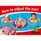 Colac de inot Swimtrainer Classic, 3 luni-4 ani, Rosu, Freds Swim Academy 707169