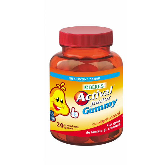 Actival Junior Gummy, 20 comprimate, Beres Pharmaceuticals