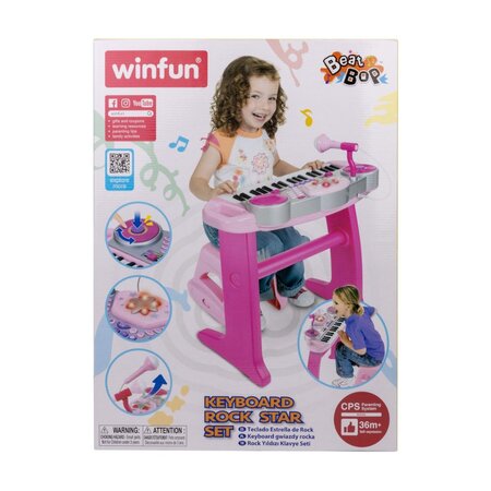 Orga electronica pentru copii, +36 luni, Winfun 658068