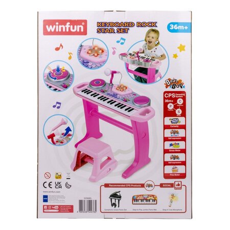 Orga electronica pentru copii, +36 luni, Winfun 658065