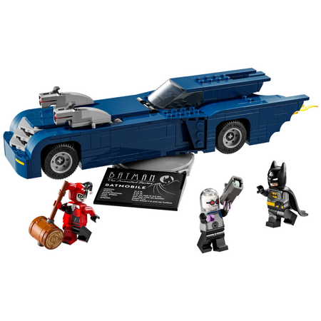 Batman cu al sau Batmobile vs Harley Quinn și Mr. Freeze, 8+ ani, 76274, Lego Super Heroes 658108