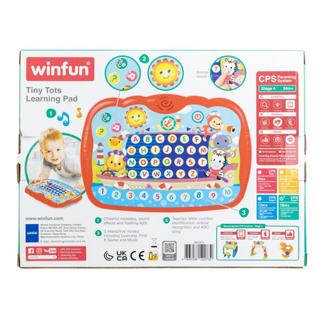 Tableta educativa, 24 luni+, Winfun 658121