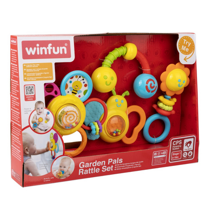 Set 4 zornaitori, 0 luni+, Winfun 658351
