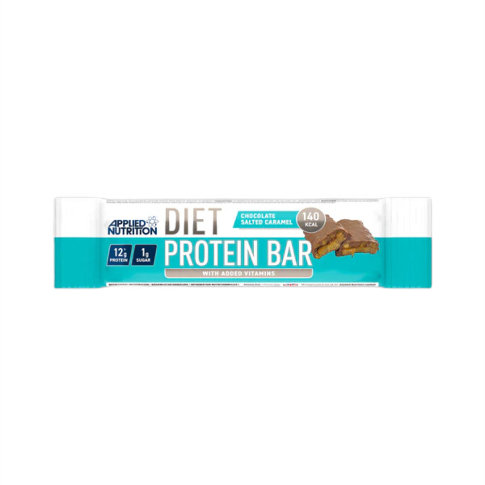 Baton proteic cu ciocolata si caramel sarat, 45 g, Applied Nutrition