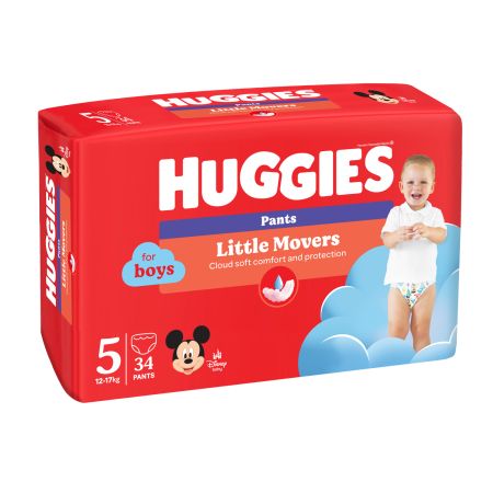 Scutece Pants Boy Nr. 5, 12-17 kg, 34 bucati, Huggies