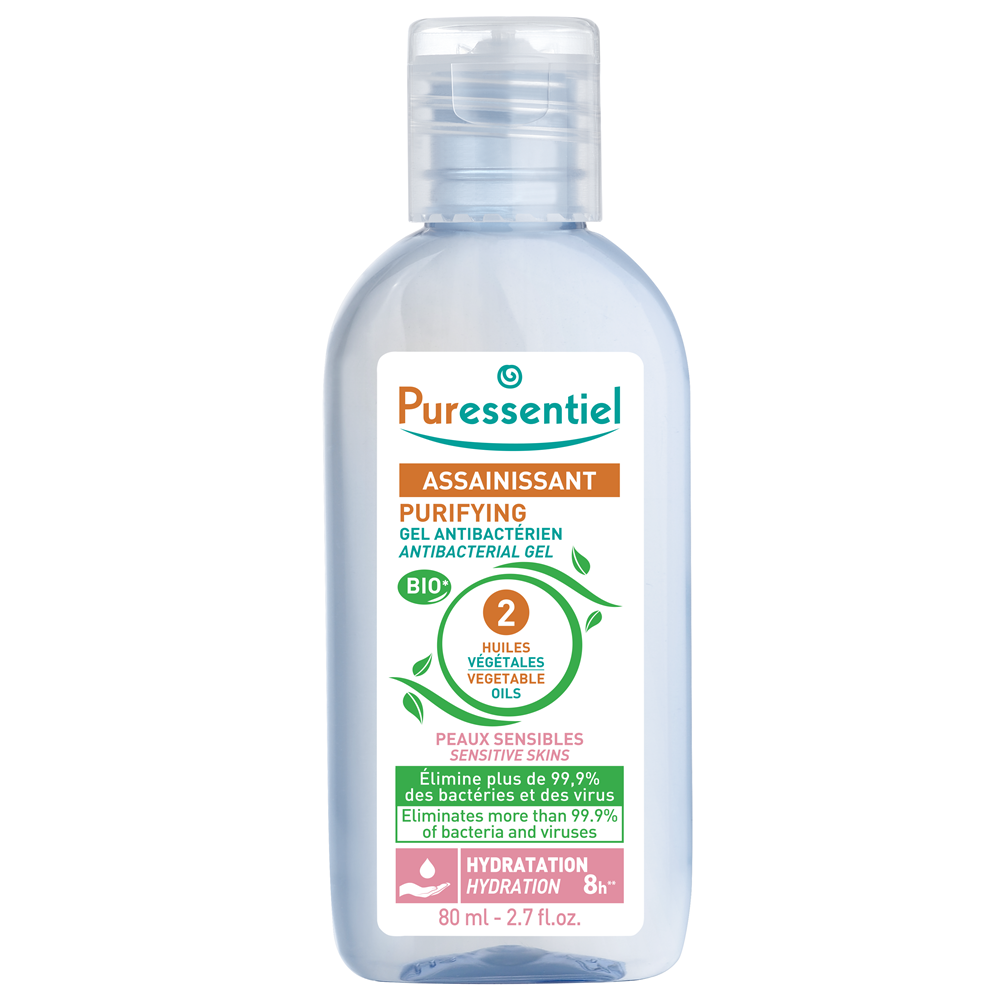 Gel antibacterian Purifyng Sensitive, 80 ml, Puressentiel