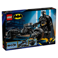 Figurina de constructie Batman si motocicleta Bat-Pad, 12+ ani, 76273, Lego Super Heroes