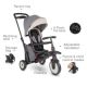 Tricicleta pliabila 7 in 1 pentru copii STR5, Melange Grey, Smart Trike 494493