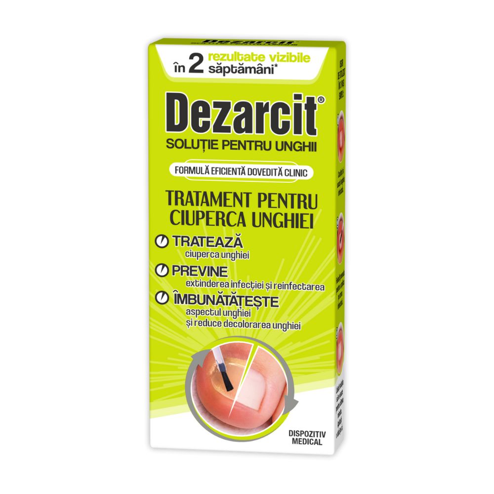 Solutie pentru tratament ciuperca unghiei, 5 ml, Dezarcit