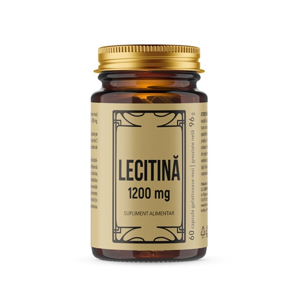 Lecitina, 1200mg, 60 capsule, Remedia