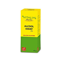 Alcool Iodat 2%, 40 g, Vitalia
