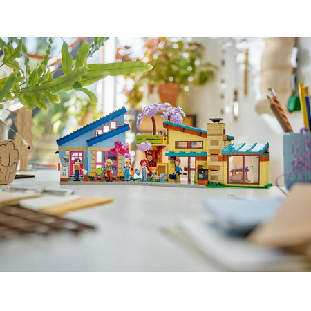 Casele familiale ale lui Olly si Paisley, 7+ ani, 42620, Lego Friends 658891