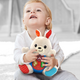 Jucarie Canta si invata cu Iepurele Bouncy, 3 luni+, Winfun 658950