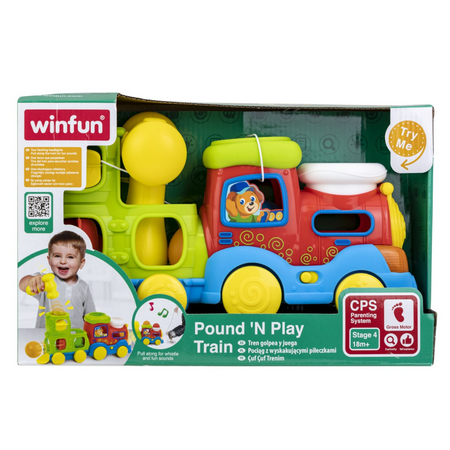 Trenulet muzical, 2 ani+, Winfun