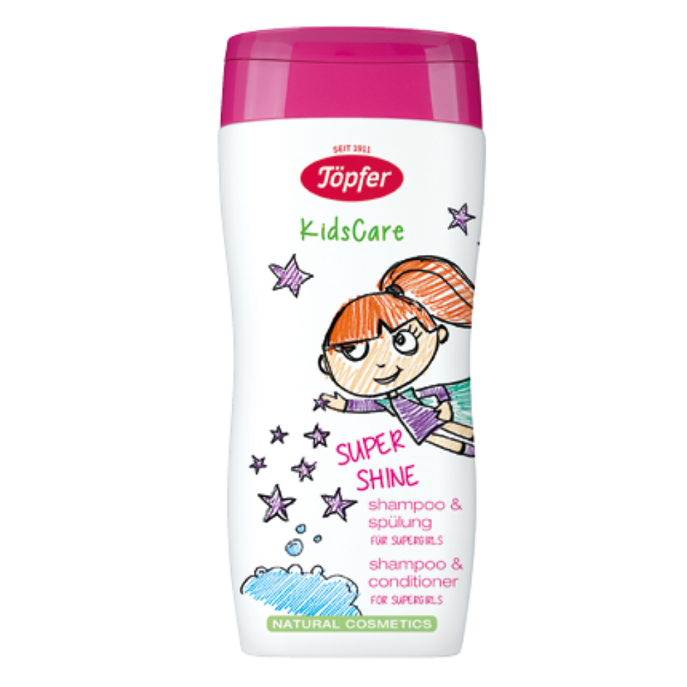 Sampon si balsam KidsCare SuperShine, 200 ml, Topfer