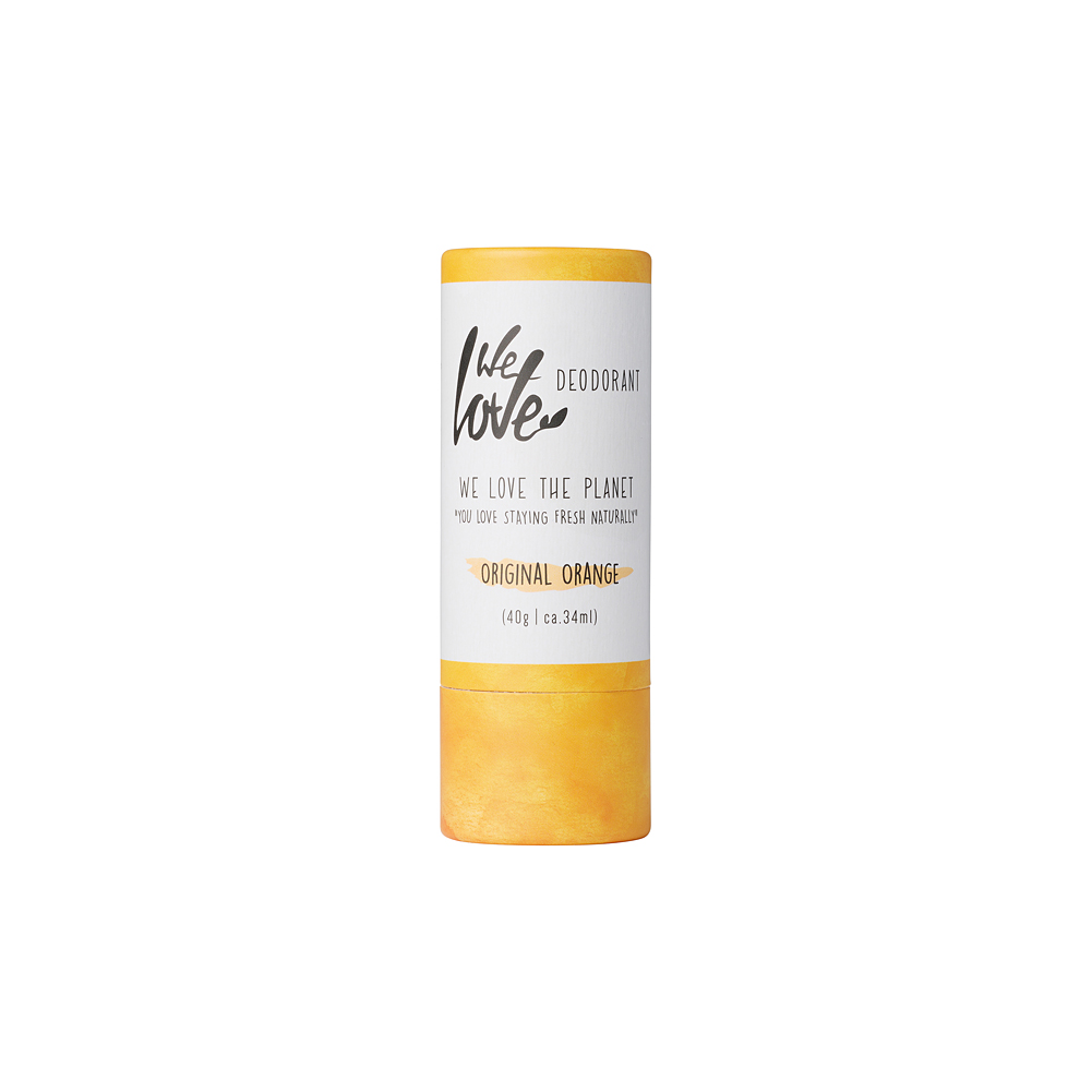 Deodorant stick, Orange, 40 g, We Love The Planet