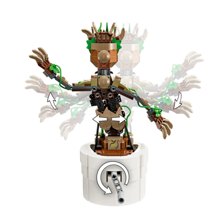 Groot Dansatorul, 10+ ani, 76297, Lego Marvel 659047