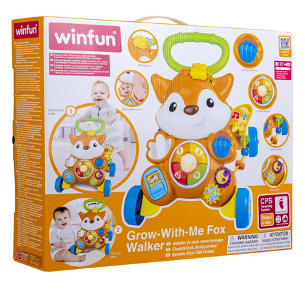 Antemergator Vulpe cu lumini si sunete, 6 luni+, Winfun 659079