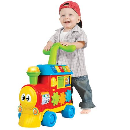Antemergator Locomotiva Trenulet, 12 luni+, Winfun 659110