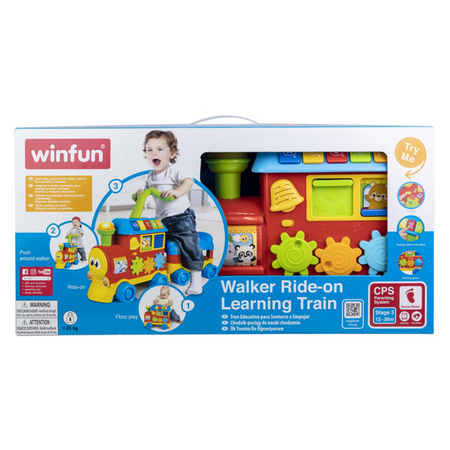 Antemergator Locomotiva Trenulet, 12 luni+, Winfun 659109