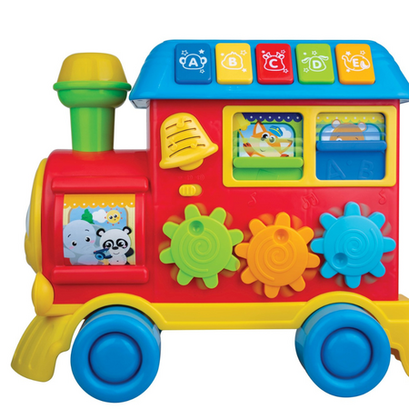 Antemergator Locomotiva Trenulet, 12 luni+, Winfun 659112