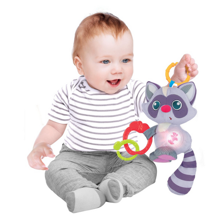 Raton cu sunete si lumini, 3 luni+, Winfun 659134