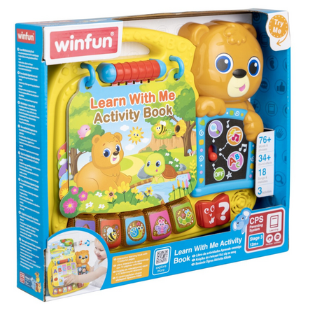 Carticica de activitati, 12 luni+, Winfun 659217