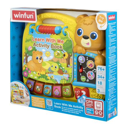 Carticica de activitati, 12 luni+, Winfun 659211