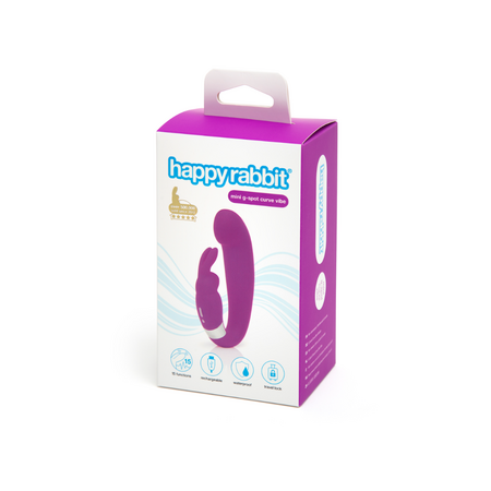 Vibrator G-Spot Clitoral Curve Mini Vibe, Mov, Happy Rabbit 659326