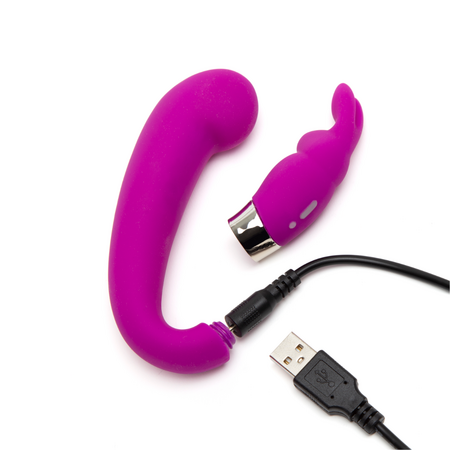 Vibrator G-Spot Clitoral Curve Mini Vibe, Mov, Happy Rabbit 659325