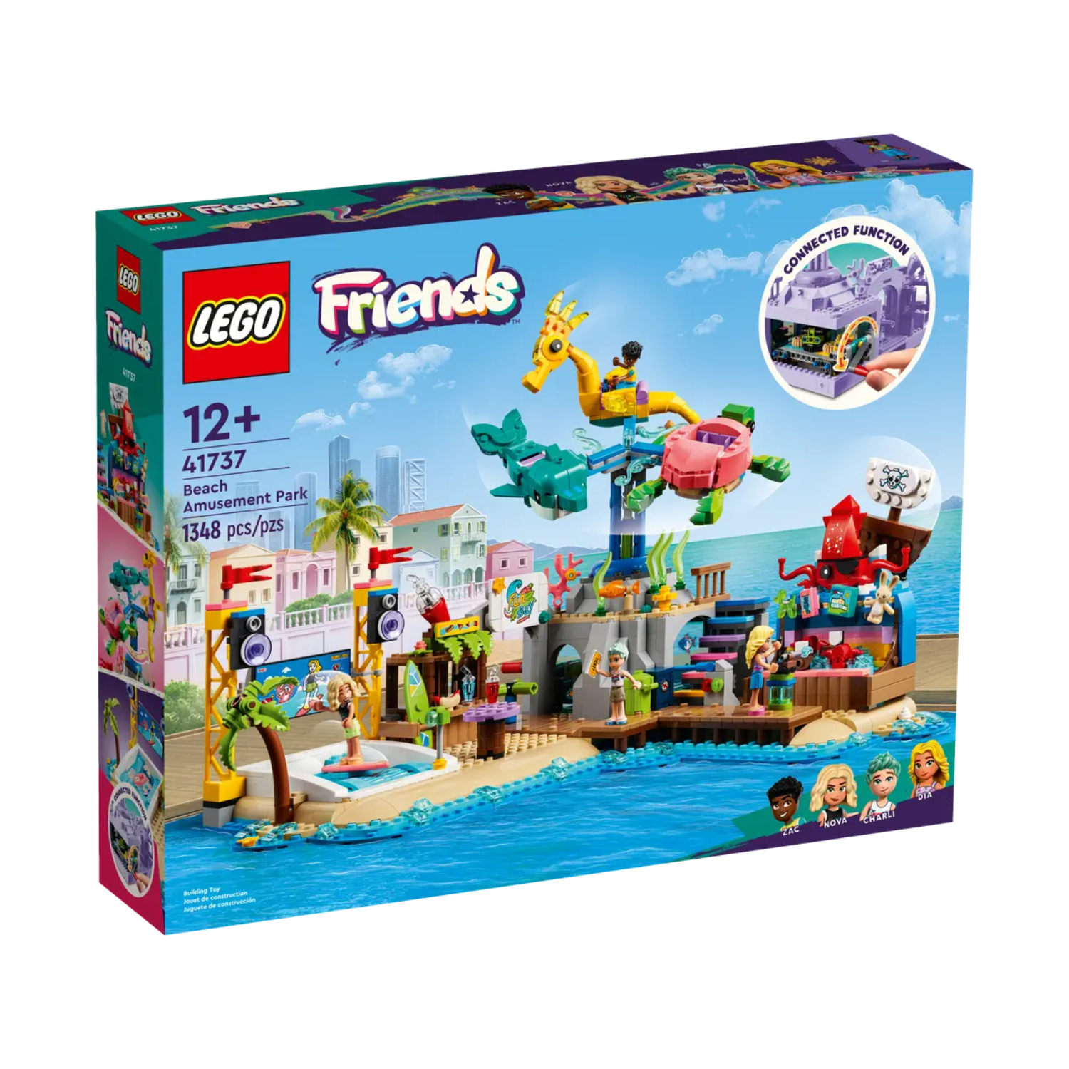 Parc de distractii pe plaja, 12+, 41737, Lego Friends