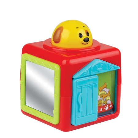 Set 3 cuburi cu activitati, 3 luni+, Winfun 659387