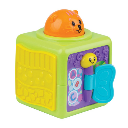 Set 3 cuburi cu activitati, 3 luni+, Winfun 659390