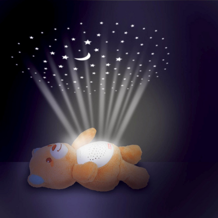Proiector si lampa de veghe Ursulet, 0 luni+, Winfun 659420