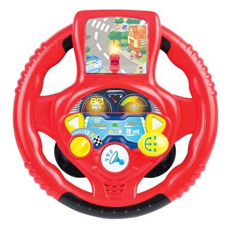 Volan cu sunete si lumini, 24 luni+, Winfun 659426